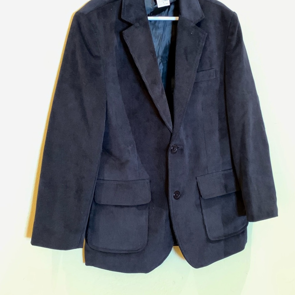 Boys Black suit jacket. Worn once -totally adorable. - Picture 2 of 13